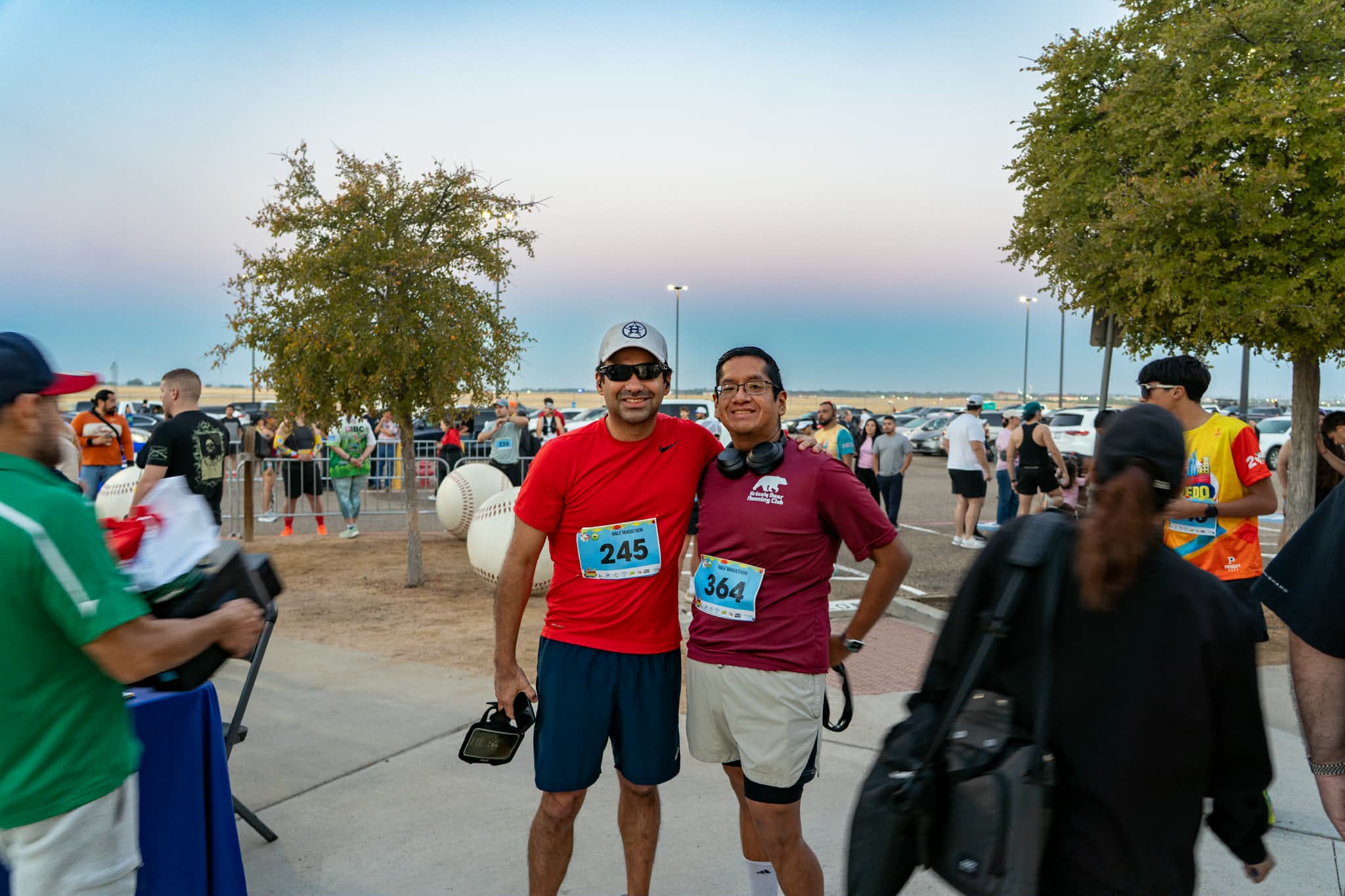 laredo half marathon before group