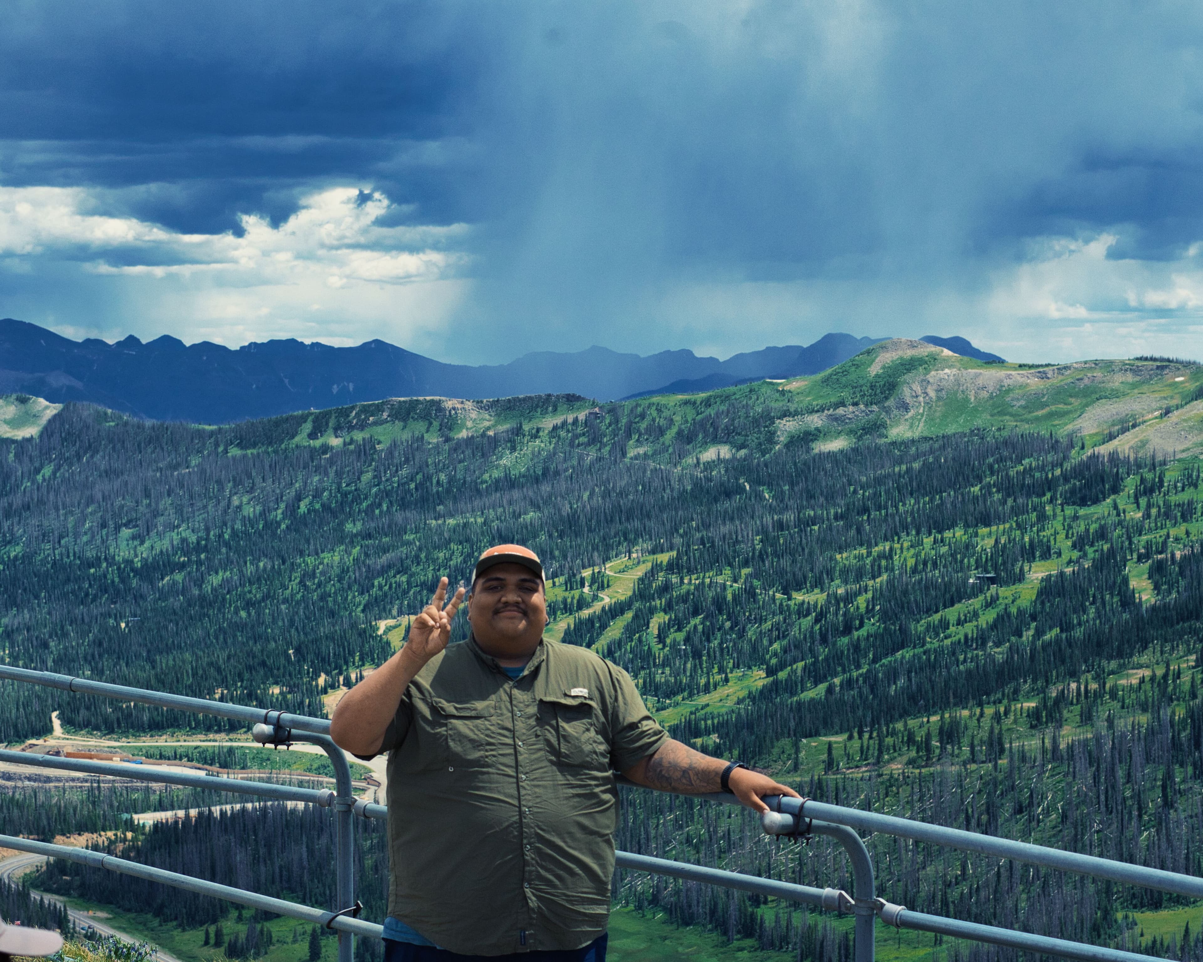 Rocky trail section with nearby trees